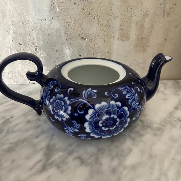 Pier 1 Porcelain Mandarin Tea Pot - Picture 4 of 7